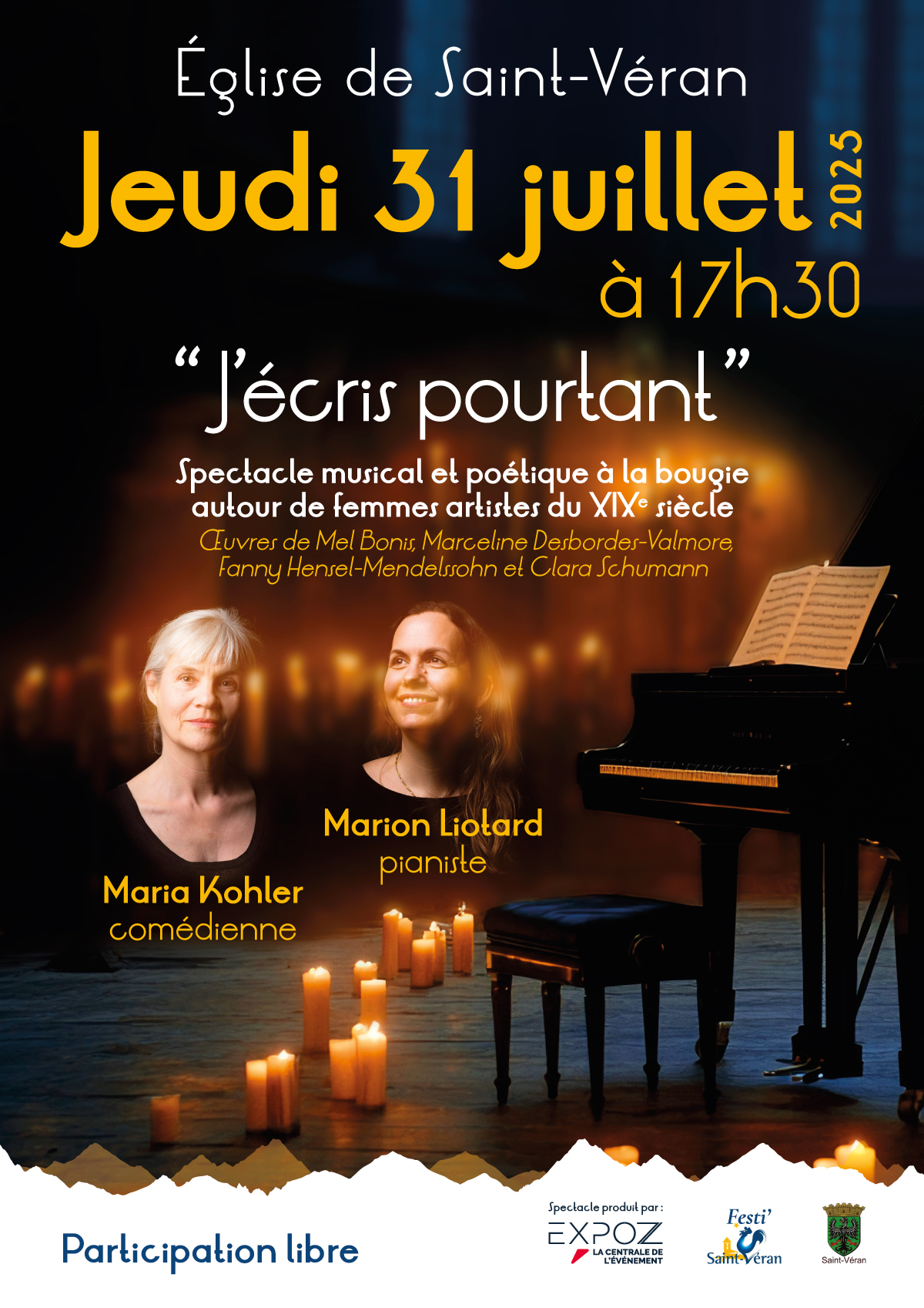 Affiche j ecris pourtant